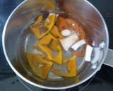 玉子豆腐の蟹カマ五目餡かけ作り方3写真