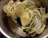 茹で白菜と豚肉の田楽味噌かけ作り方2写真