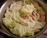 茹で白菜と豚肉の田楽味噌かけ作り方3写真