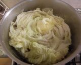 茹で白菜と豚肉の田楽味噌かけ作り方4写真