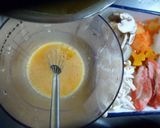 玉子豆腐の蟹カマ五目餡かけ作り方6写真