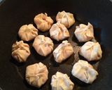 餃子の皮で楽チン焼き小籠包♪作り方7写真