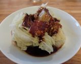 茹で白菜と豚肉の田楽味噌かけ作り方5写真