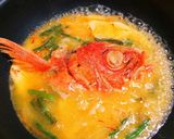 金目鯛あらの煮付け サフラン風味作り方8写真