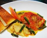 金目鯛あらの煮付け サフラン風味作り方9写真