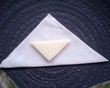 シュウマイ折り紙☆かぶと揚げ♪作り方2写真