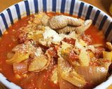 簡単！！もつ煮★トマト味★作り方4写真