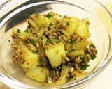 じゃがいもとひき肉のカレーココットカマン作り方5写真