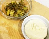 じゃがいもとひき肉のカレーココットカマン作り方6写真