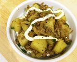 じゃがいもとひき肉のカレーココットカマン作り方7写真