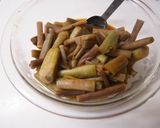 簡単。いもがら（やつ頭の茎）の酢醤油漬け作り方8写真