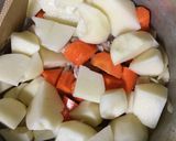 簡単豚肉でお出汁のきいたあっさり肉じゃが作り方6写真