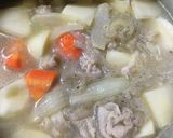 簡単豚肉でお出汁のきいたあっさり肉じゃが作り方8写真