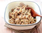 糖質オフ大豆のお肉で舞茸と大豆の肉そぼろ作り方6写真