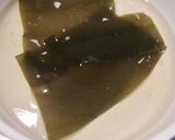 湯豆腐の昆布を、ナスとピーマンでリメイク作り方1写真
