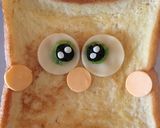 食パンで!スポンジボブのフレンチトースト作り方5写真