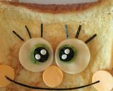 食パンで!スポンジボブのフレンチトースト作り方6写真