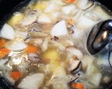 豚汁アレンジ★コク旨【豚ひき肉の豚汁】♪作り方5写真