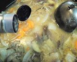 豚汁アレンジ★コク旨【豚ひき肉の豚汁】♪作り方7写真