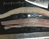 太刀魚のお刺身塩焼き一皿盛り(^^)！作り方3写真