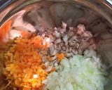 男料理 豆腐とささみのキーマカレー風作り方1写真