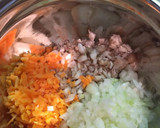 男料理　豆腐とささみのキーマカレー風作り方1写真