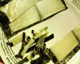 すぐできて好評♪水菜の☆海苔チーズサラダ作り方3写真