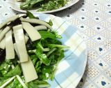 すぐできて好評♪水菜の☆海苔チーズサラダ作り方5写真
