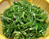 しし唐とちりめんの炒め煮作り方1写真