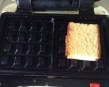 カステラをワッフルメーカーで挟む作り方1写真
