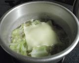発芽米で♪卵とチーズの生姜スープかけご飯作り方3写真