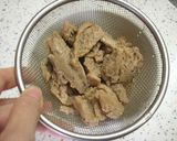 大豆のお肉でヘルシーチキンサンドイッチ作り方1写真