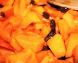 柿大量消費!persimmons pie作り方2写真