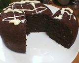 炊飯器でチョコとバナナのケーキ作り方10写真