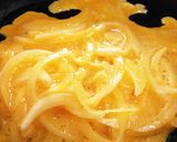 朝食に☆卵と玉ねぎシャンタン炒めトースト作り方3写真