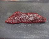 クジラ肉のユッケ風作り方1写真