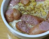 ウインナーとコーン★ココットカマン作り方3写真