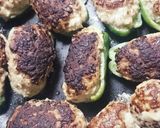 煮込みピーマンの肉詰め作り方4写真