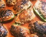 煮込みピーマンの肉詰め作り方5写真
