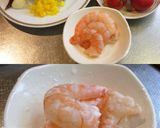ニセコ産塩トマトと海老のアヒージョ風♪作り方2写真