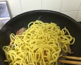 大豆のお肉フィレタイプで焼きそば！作り方5写真