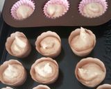 ベリー&ホワイトチョコのカップケーキ作り方6写真