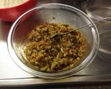 ☆残り物カレーと豆腐のヘルシードリア☆作り方2写真