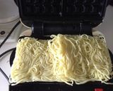 あんかけ焼きそばをワッフルメーカーで作る作り方1写真