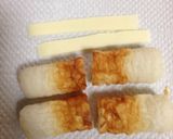 お弁当に!竹輪にチーズケチャップ詰め天作り方1写真