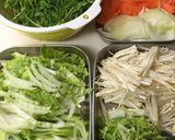 創味シャンタンで野菜たっぷり!豚シャン鍋作り方3写真