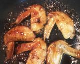 ほっぺた落ちる手羽先甘辛煮焼き作り方3写真