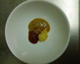 創味のシャンタンで担担風玉子スープ作り方1写真