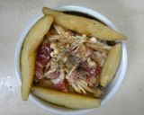 えのベーコンの和風ココットカマン♪作り方4写真