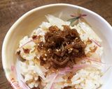 夏にさっぱりと☆みょうがご飯☆作り方4写真